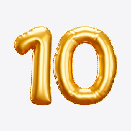 10th Birthday Invitations