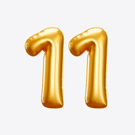 11th Birthday Invitations