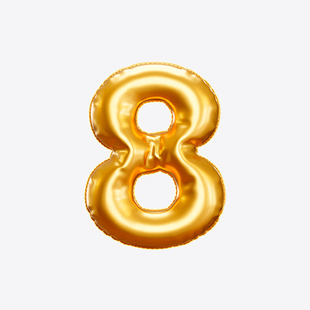 8th Birthday Invitations