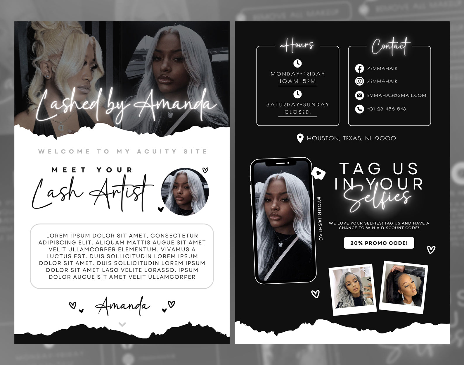 Acuity Scheduling Template Etemply