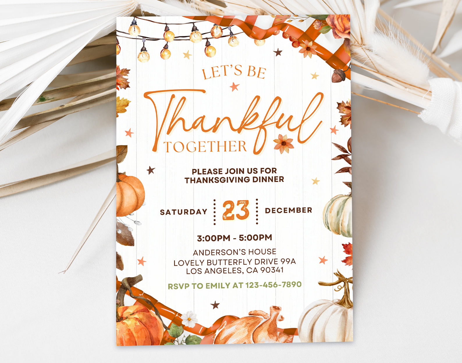 Thanksgiving Invitation Template, Thanksgiving Invites, Fun thanksgiving invitations Etemply