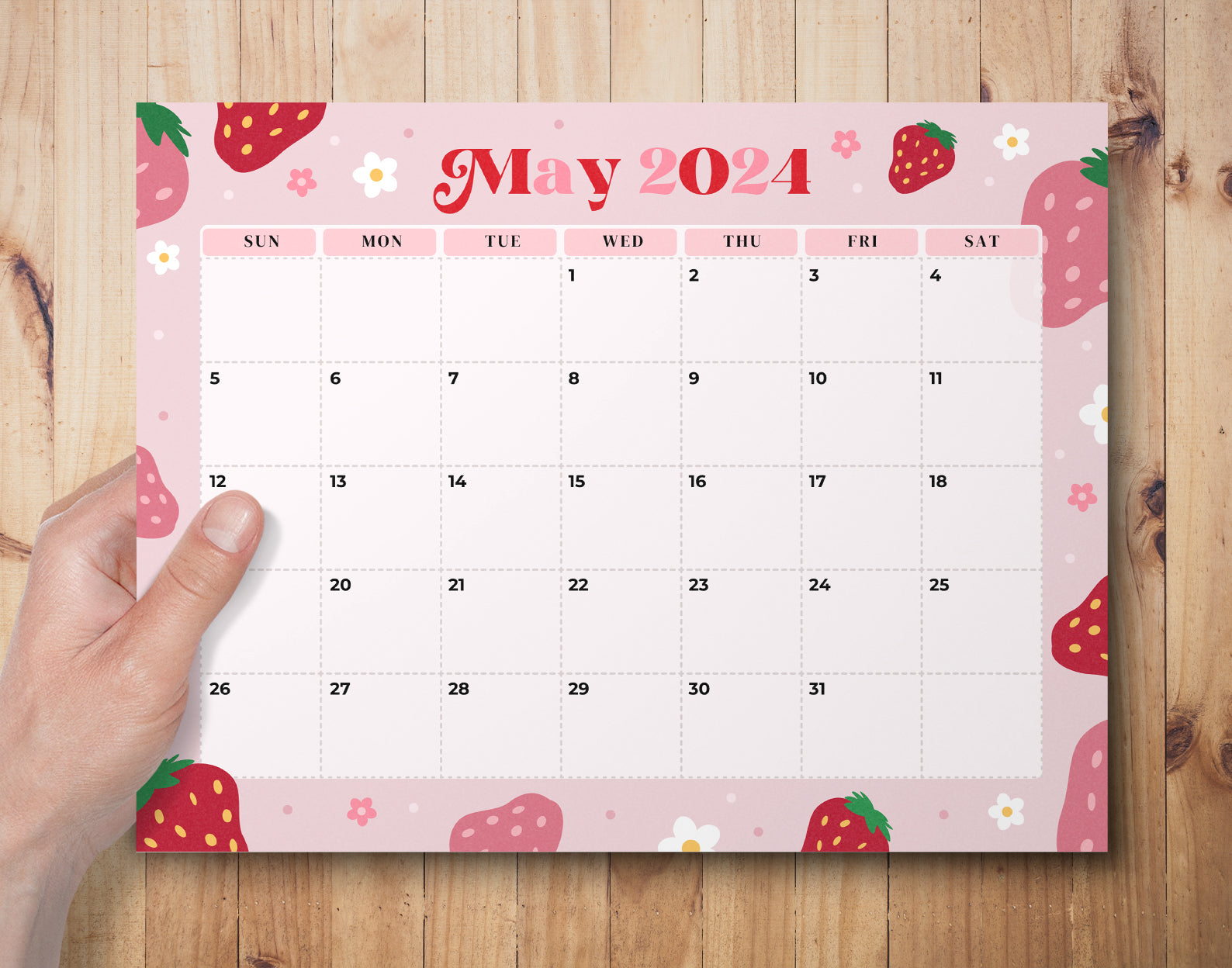 May 2024 Calendar Printable Etemply